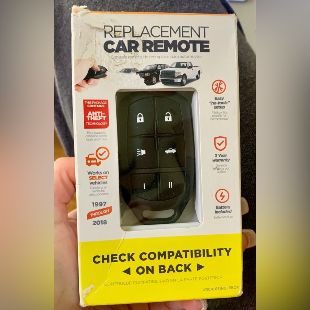 UNIVERSAL REPLACEMENT CAR REMOTE Lock Alarm Key Fob Easy Interactive Setup Guide